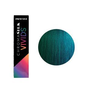 Pravana Chromasilk Aquamarine Green Blue Semi-permanent Direct Dye 3.04oz